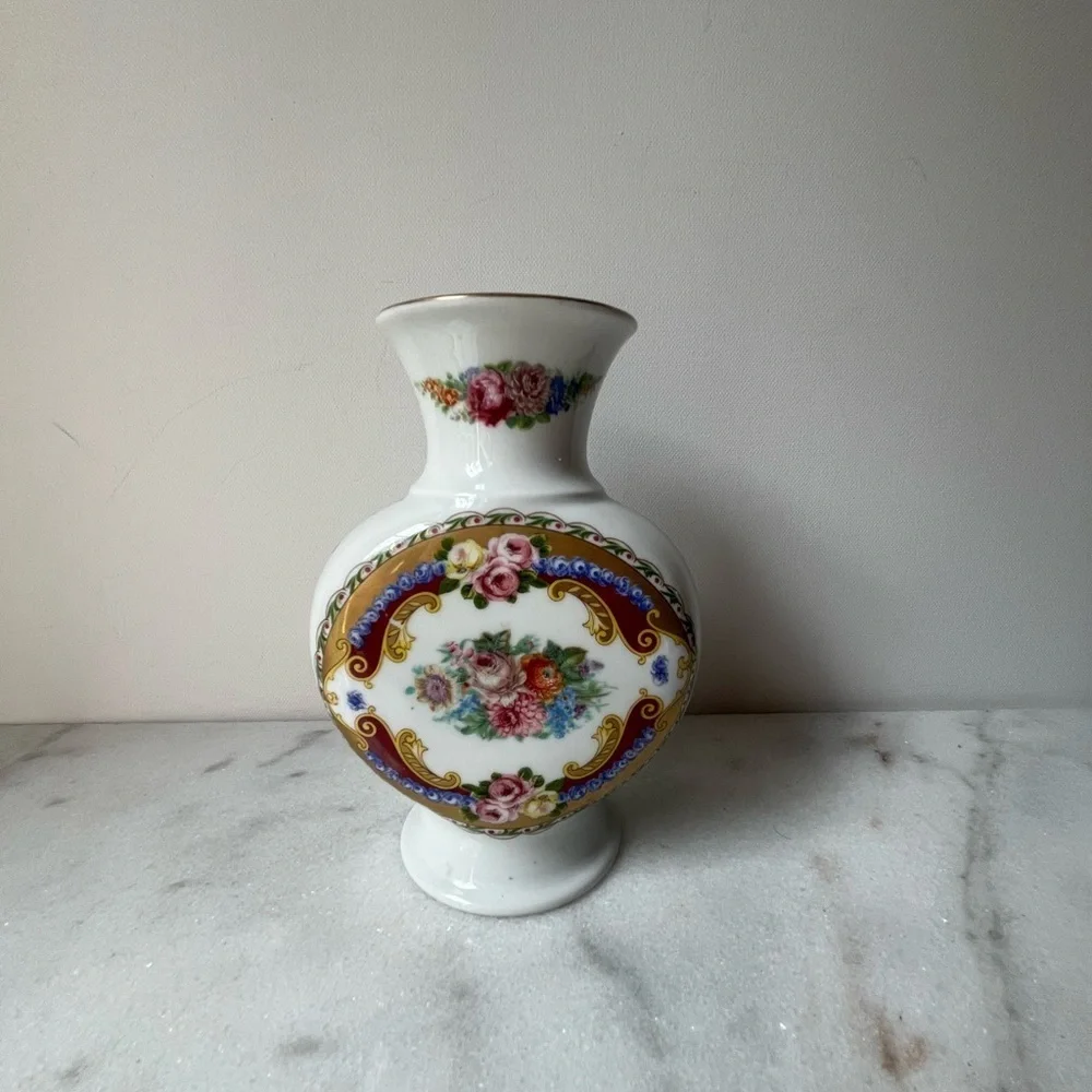 Limoges Depos decorazione exclusiva T Limoges floral vase 6 1/6”